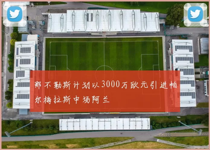 那不勒斯计划以3000万欧元引进帕尔梅拉斯中场阿兰